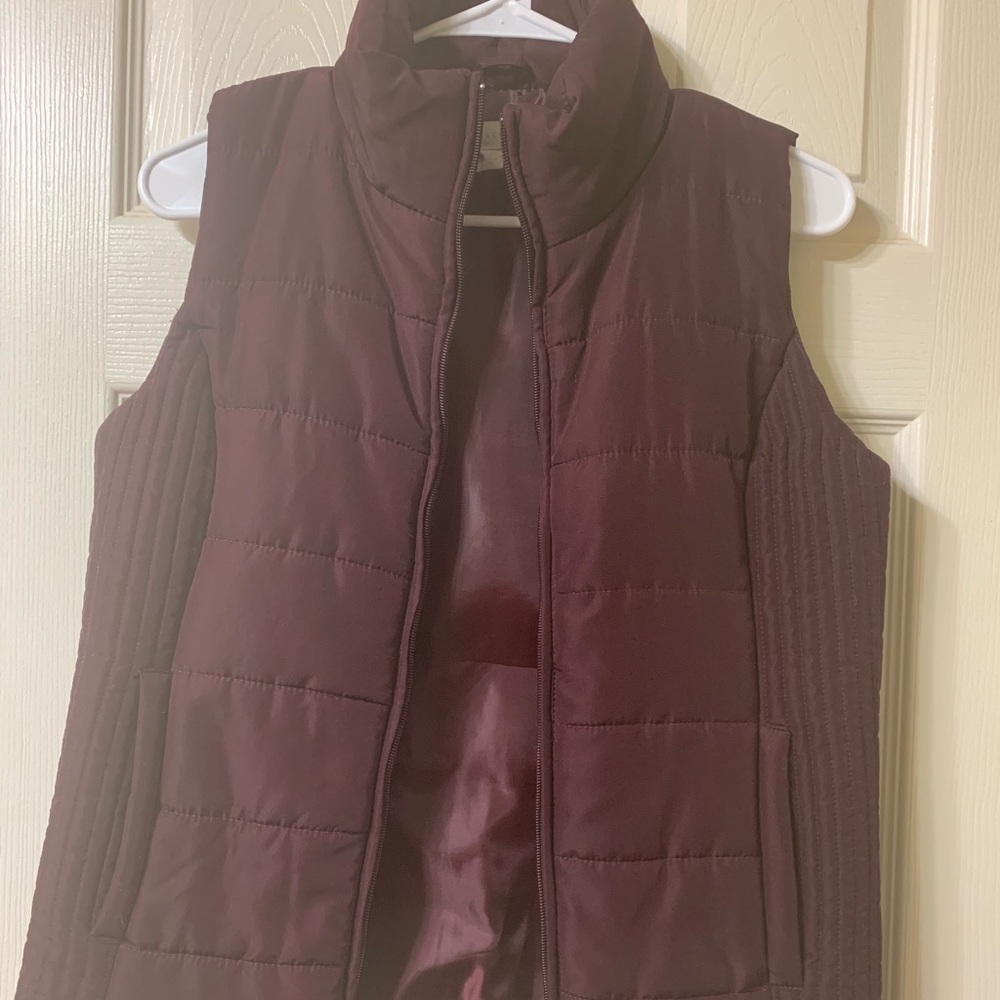 Deep plum NY&co vest
